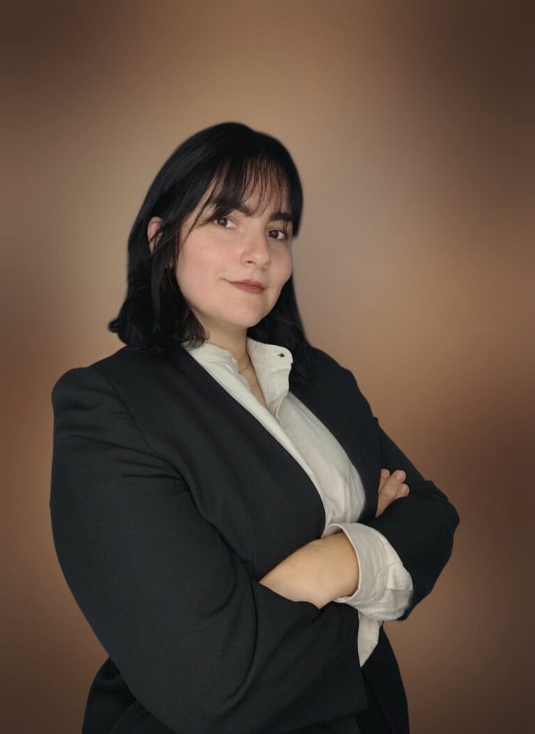 Portrait of Evangelia Grammatiki, founder and creative director of GRAMMA store.