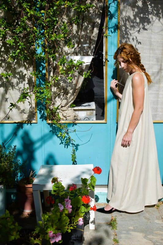 Isichastirio Beige Dress The Flow of Serenity Gramma 3